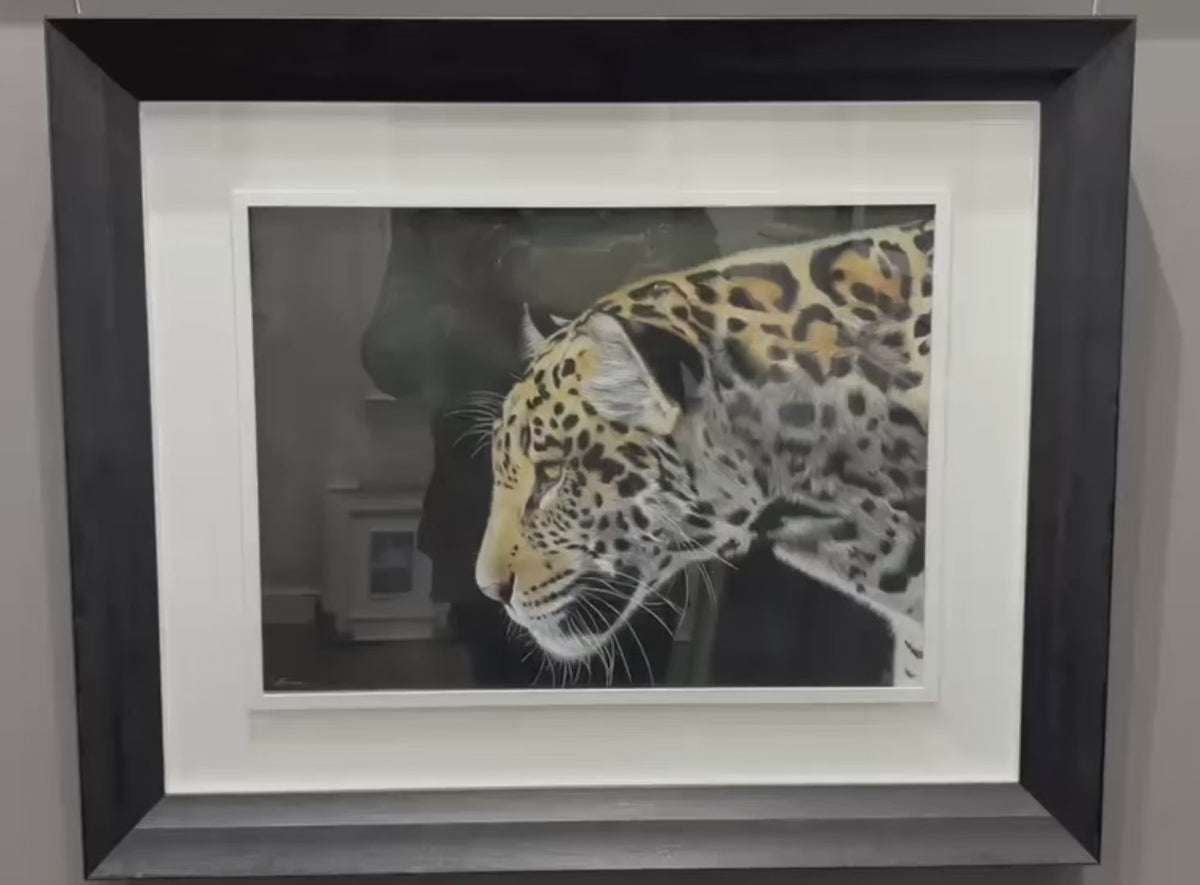 on the hunt framed original video by artist clare parkes
