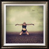 pulled in all directions framed pint by artist michelle mackie