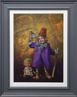 pure imagination canvas print framed in grey by artist craig davison