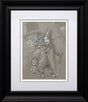 pur imagination sketch print framed by artist craig davison
