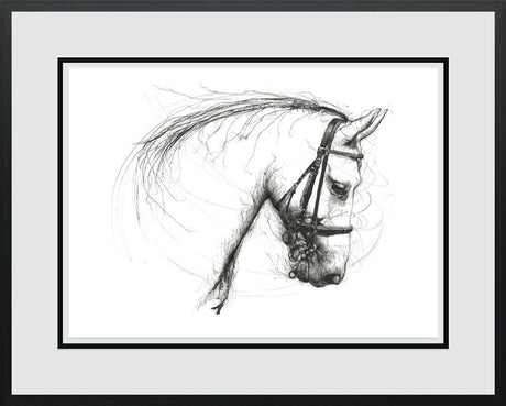 quiet power framed print by artist scott tetlow