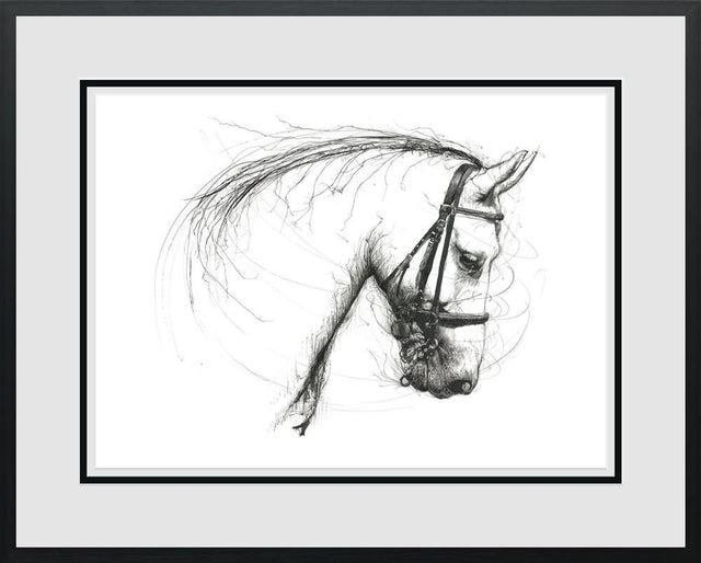 quiet power framed print by artist scott tetlow