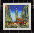 racing the hour framed original by artist simon wright