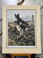 rarin to go artist proof mounted print by artist steven townsend