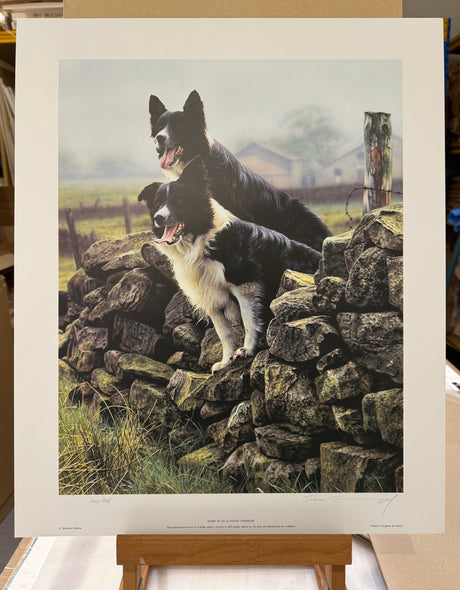 rarin to go artist proof print by artist steven townsend