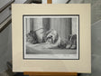 ready and waiting mounted print by artist mike sibley