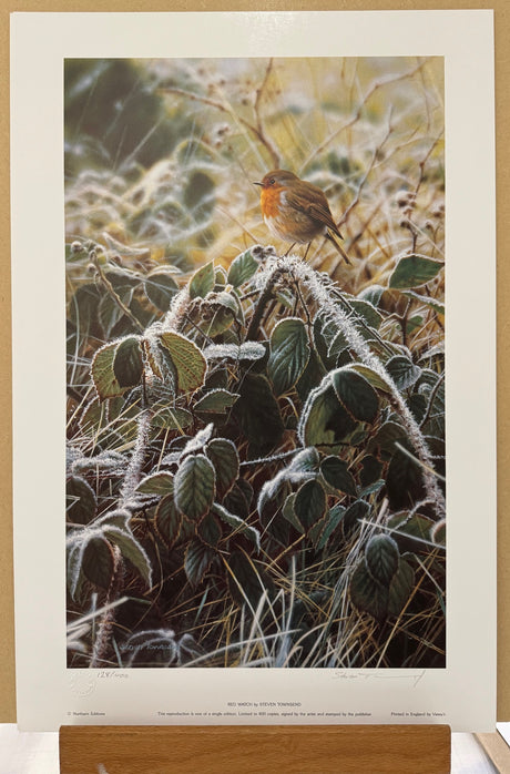 red watch print by artist steven townsend