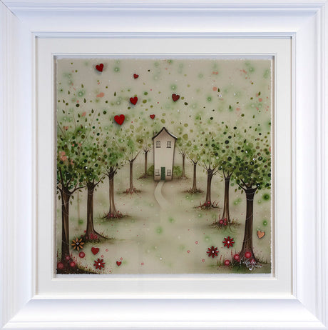 road home framed print by artist kealey farmer