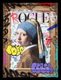 rogue framed print by artist ghost