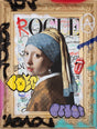 rogue mini framed print by artist ghost