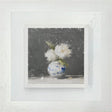 rose vase original framed by artist neil carroll
