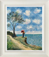 sailing away with me framed original by artist michael abrams
