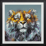 sasha commission original framed by artist joe galindo