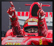 schumacher belgium 06 hand embelloshed canvas print framed by artist paul oz
