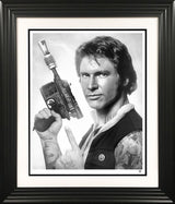 scondrel black framed print by artist JJ Adams