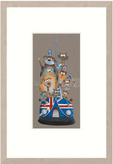 scream for speed i framed print by artist gary walton