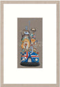 scream for speed i framed print by artist gary walton