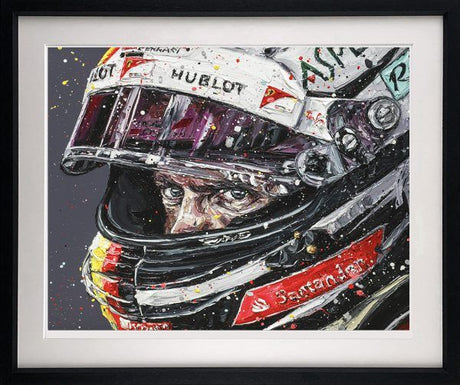 Seb Focused Sebastian Vettel