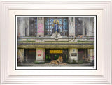 selfridges and co print framed in white by artist jj adams