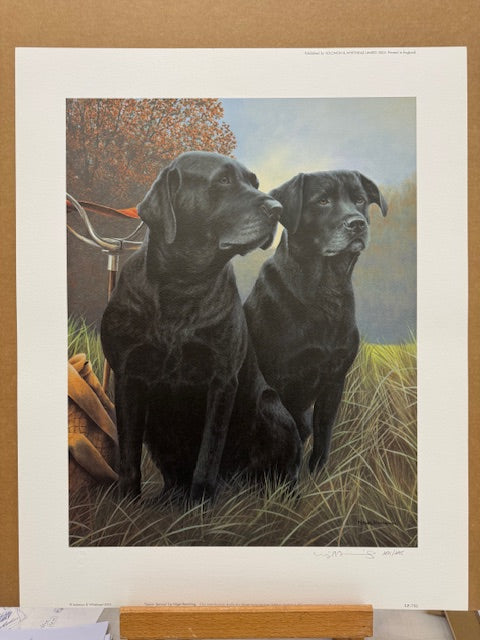 senior service print by artist nigel hemming