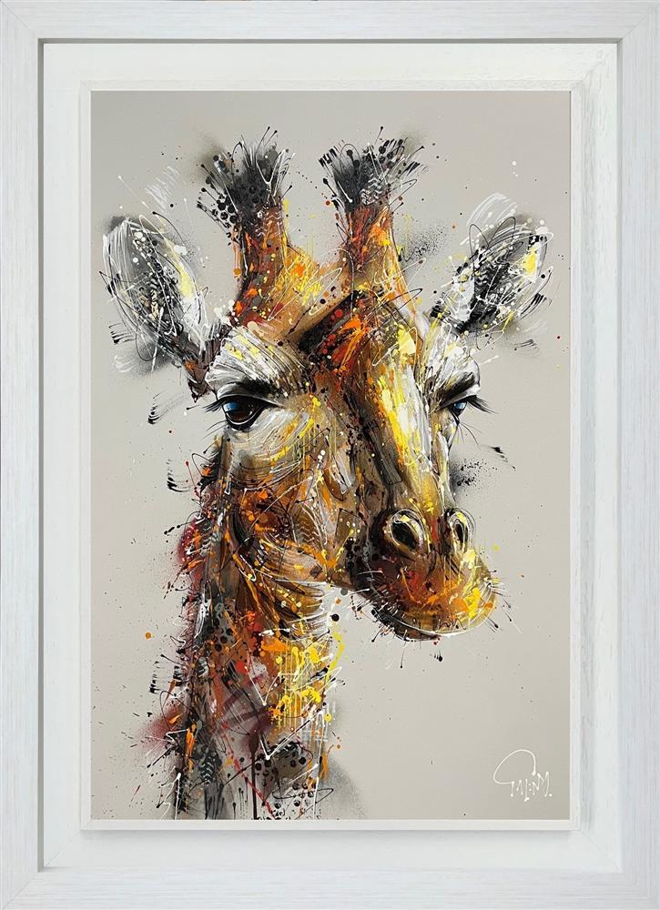 shirley commission original framed by artist joe galindo