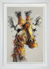 shirley commission original framed by artist joe galindo