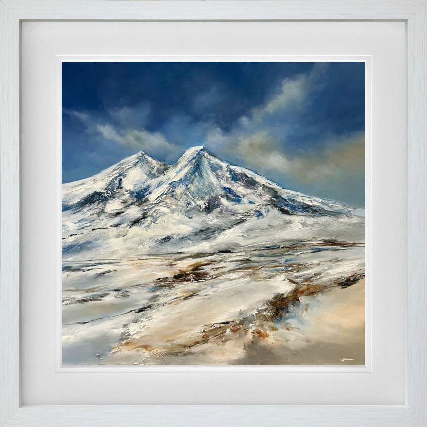 snowdon framed original by srtist aliso johnson