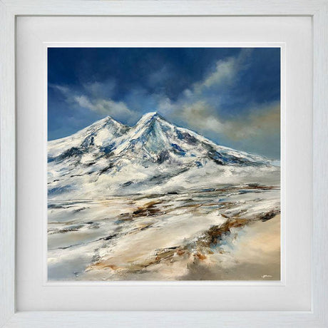 snowdon framed original by srtist aliso johnson