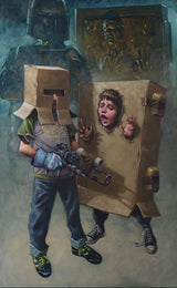 solo in cardboardite print by craig davison