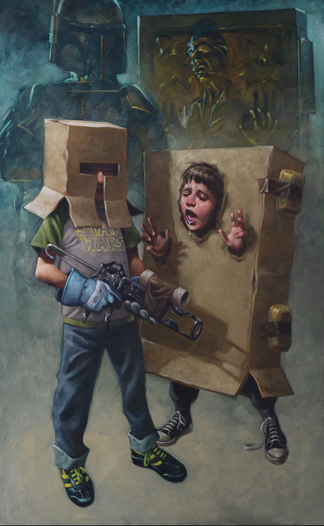 solo in cardboardite print by craig davison