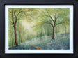 spring life framed original by artist chris bourne