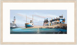 still waters framed print by artist gary walton