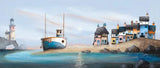 still waters mounted print by gary walton
