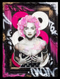 strke a pose framed print by artist ghost