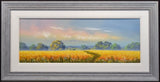 sunny pastures framed original by artist allan morgan