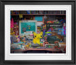 take me back to the 90s deluxe print framed by artist jj adams