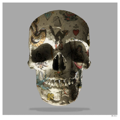 Tattoo Skull (Large)