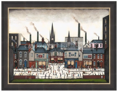ten to two framed print by artist sean durkin