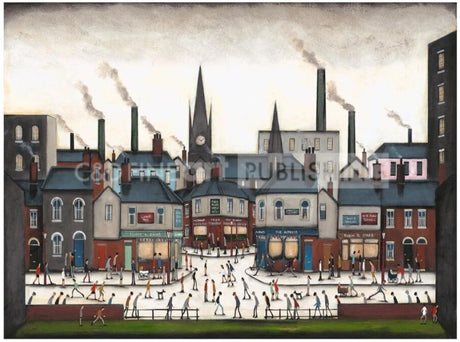 ten to two print by artist sean durkin