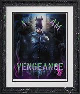 the bat studio stencil collection variation 1 frmed print by artist jj adams