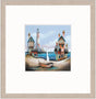 the blue lagoon framed print by artist gary walton