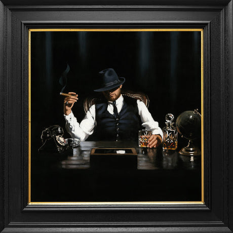 the boss collectors edition framed print by artist richard blunt