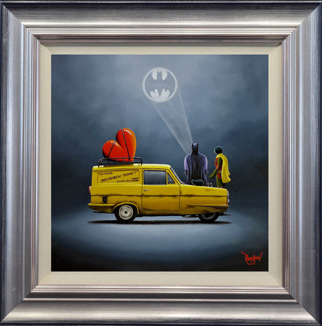 the cushty crusaders framed print by artist david renshaw