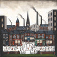 the heart of the town print mounted by artist sean durkin