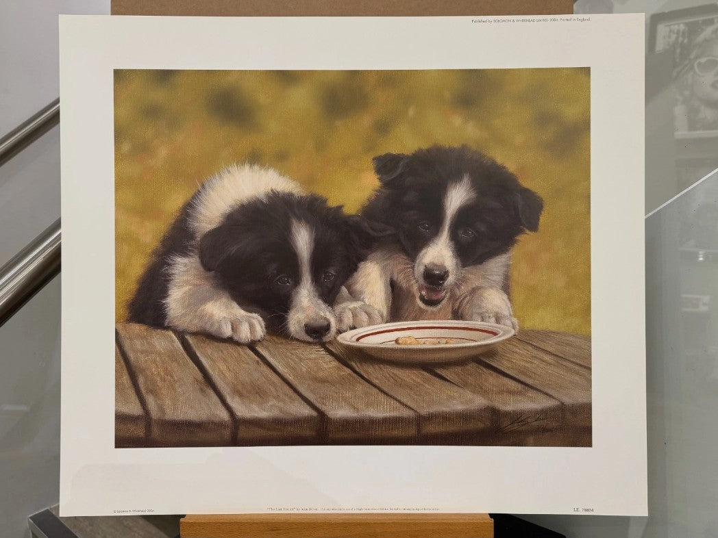 the last biscuit print by artist john silver