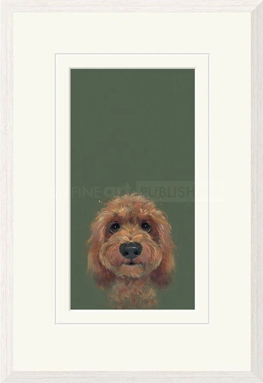 the look framed print by artist nicky litchfield