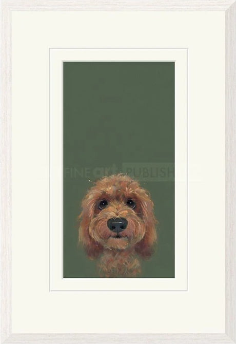 the look framed print by artist nicky litchfield