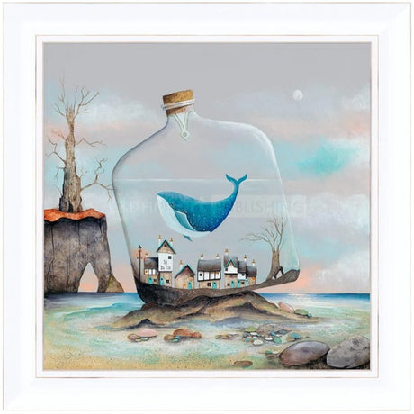 the lost city framed print by artist gary walton