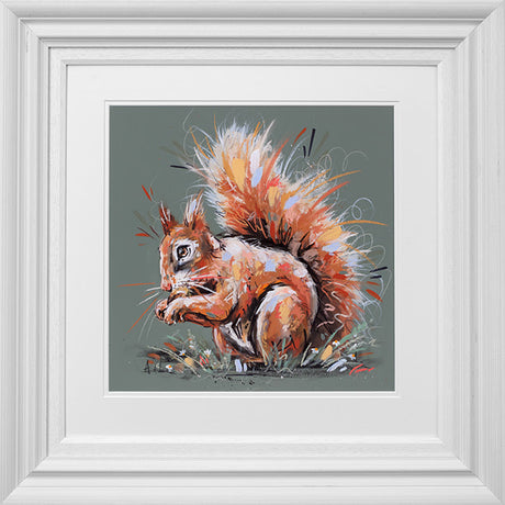 the nutcracker framed pastel original by artist asheley saunders