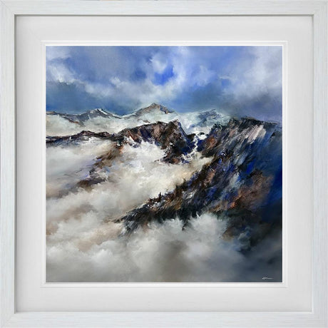 the range framed original by artist alison johnson